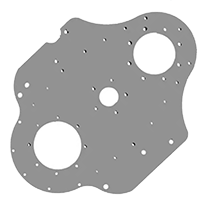 Rotavator Side Plates